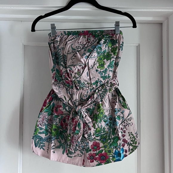 Plum Pretty Sugar Pants - 2/6 Plum Pretty Sugar Floral Romper - Brand New